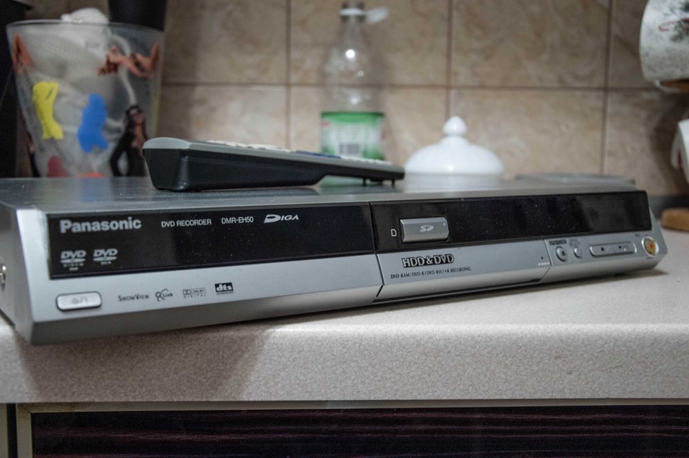 Nagrywarka DVD HDD Panasonic DMR-EH50 | Stan Idealny + Oryginalny Pilot