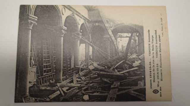 Postal antigo da Primeira Guerra Mundial, Verdun