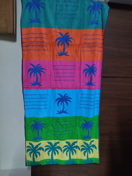Toalha de praia palmeira