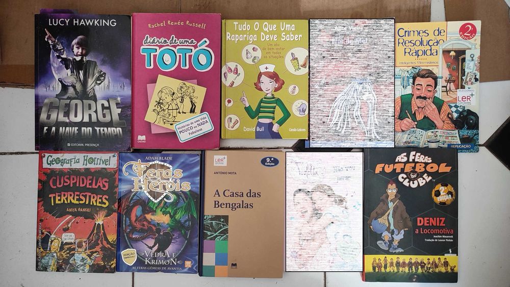 Lote 35 Livros Literatura Juvenil