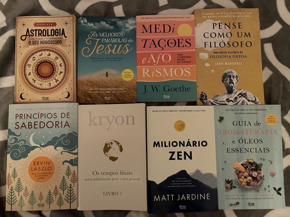 Livros Novos - Vários autores David Hawkins, Amit Goswami, James Allen