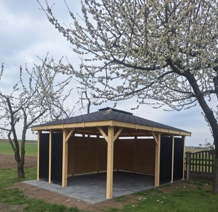 Altany,altanki, wiaty, altana ogrodowa MARLENA 5x4m PRODUCENT