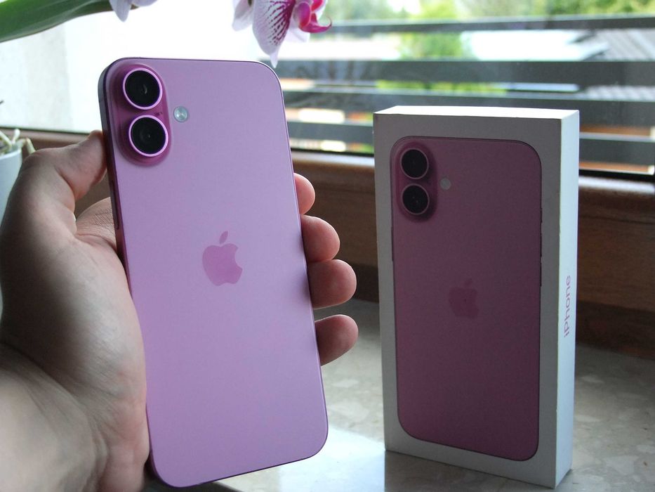 Apple iPhone 16+ PLUS | 128 GB | Jak Nowy | Różowy | SPRAWNY 100 %