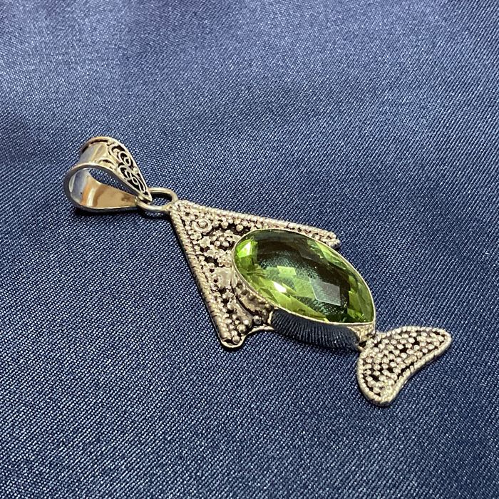 Pendente prata 925 medida de 7 cm