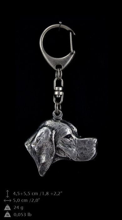 Pointer brelok posrebrzany Art-Dog