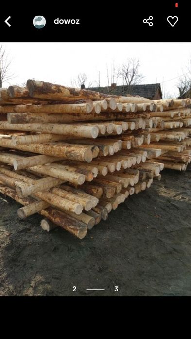 Stemple budowlane 3 m i inne Nowe