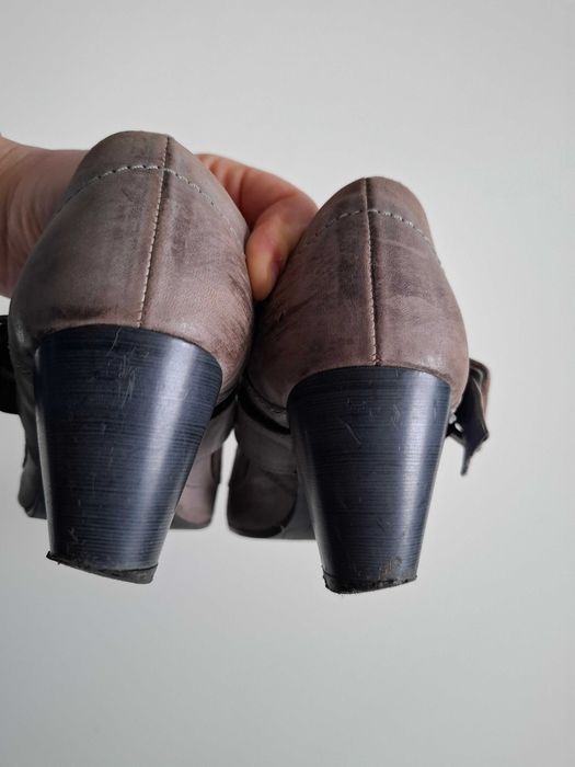 Laura Rosa 36, damskie półbuty ze skóry naturalnej