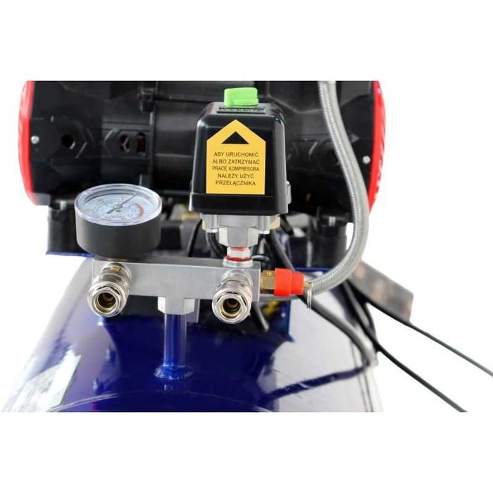 KOMPRESOR Bezolejowy 100L 6000W 660L/MIN