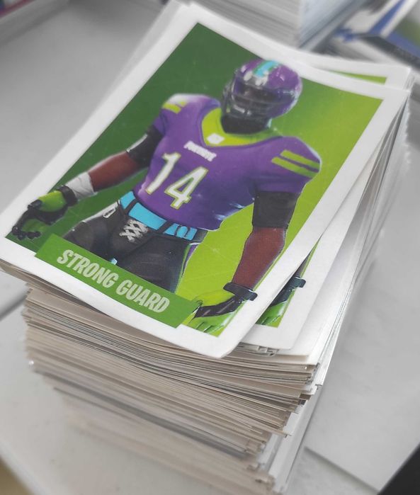 Cromos da coleção Fortnite: Ready to Jump!