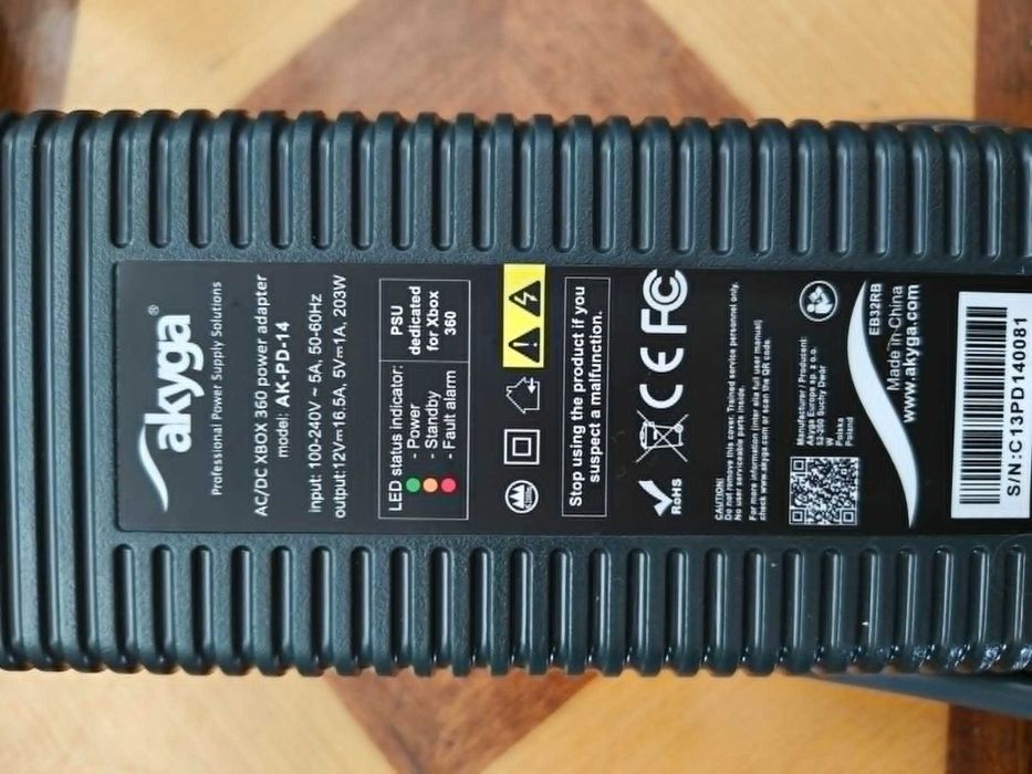 Zasilacz Xbox 360 Fat