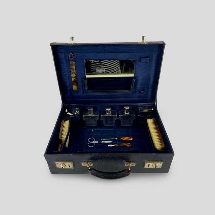 Estojo Beleza Homem / Cavalheiro Antigo Vintage