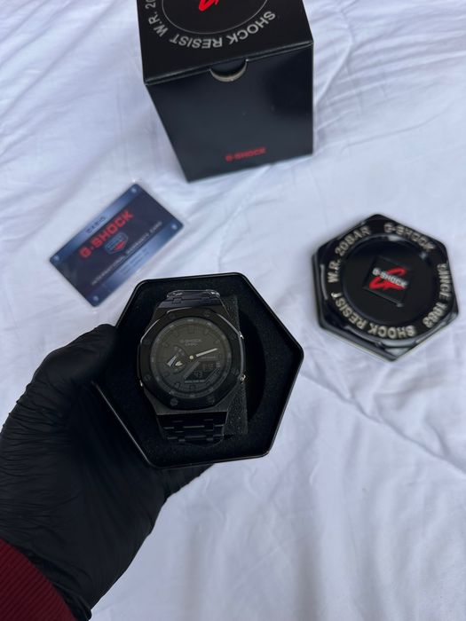 Casio ga 2100 metal czarny