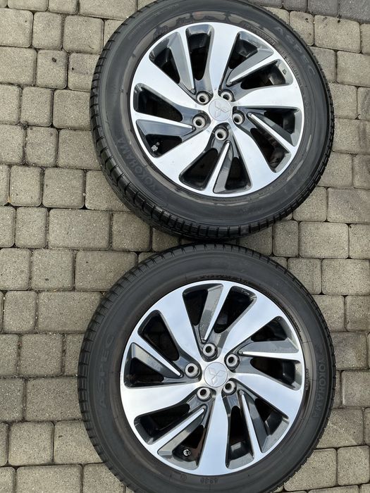 Alufelgi 5x114,3 17 cali Mitsubishi Outlander ASX Eclipse opony 215/60