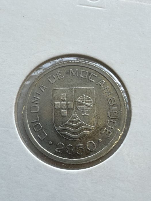Moeda 2$50 1935 Moçambique