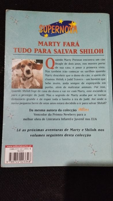 2 Livros Shiloh e o salvamento de Shiloh