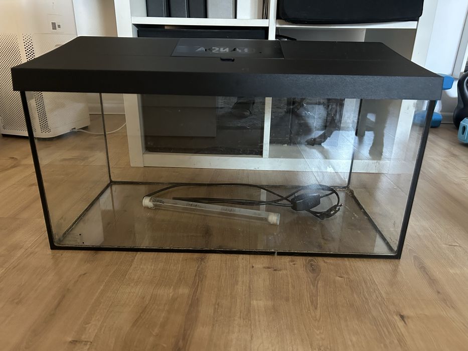 Akwarium 54l day night aquael leddy z lampą