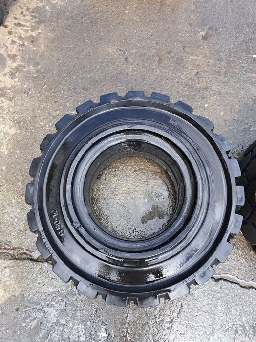 Opona pełna Ecomatic 6.50-10 do wózka widłowego - używana