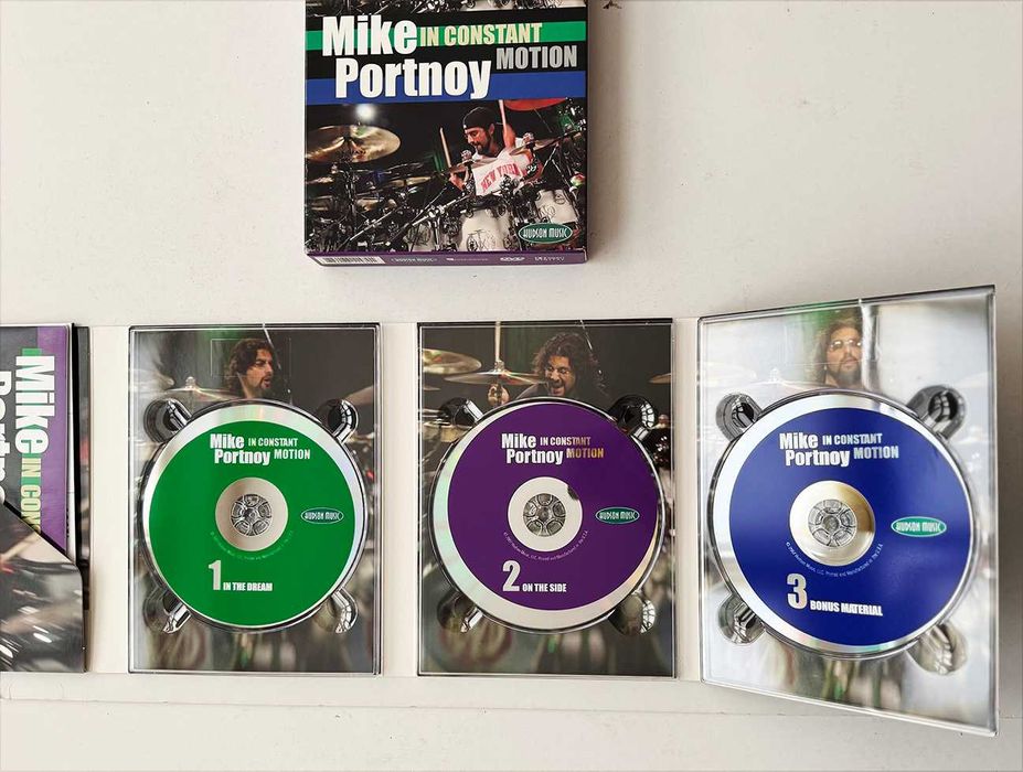 3 DVDs_MIKE PORTNOY, In Constant Motion.