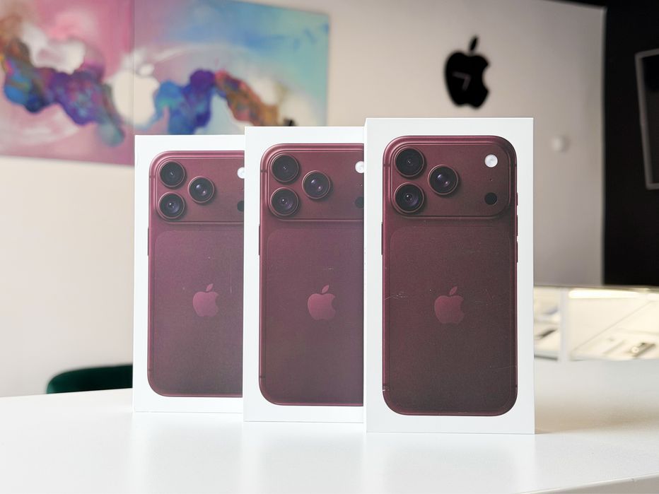 iPhone 18 Pro 512 GB Burgundi Nie uzywany Gwarancja