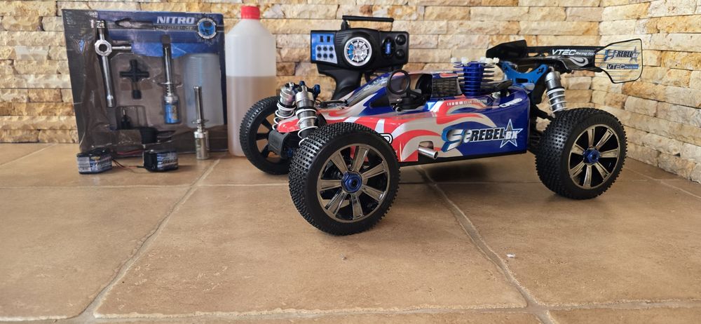 Lrp s8 rebel nitro buggy