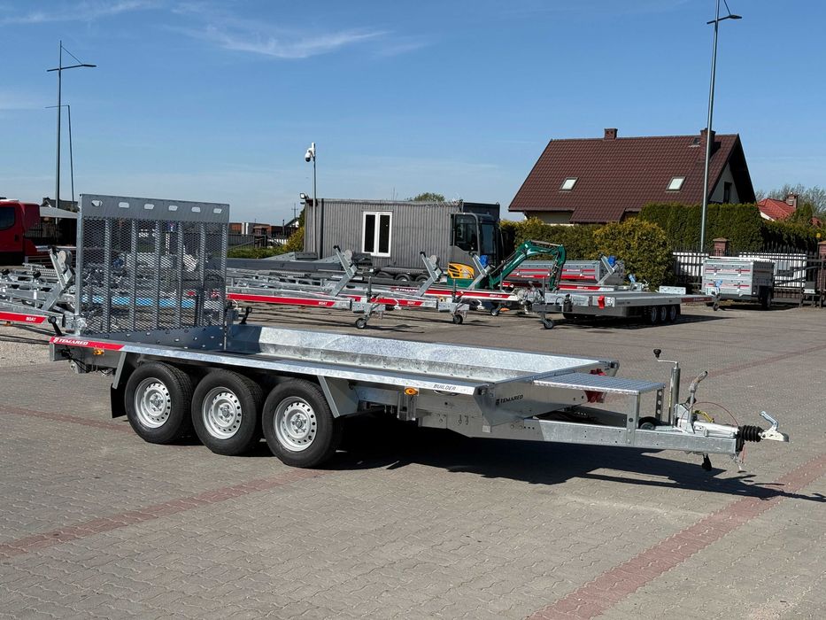 Przyczepa pod minikoparkę 400x182 TEMARED BUILDER4018 DMC3.5T