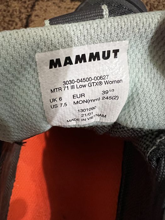 Кроссівки Mammut GTX gore-tex