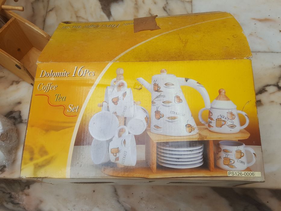 Serviço  de  chá  16 pessas novo