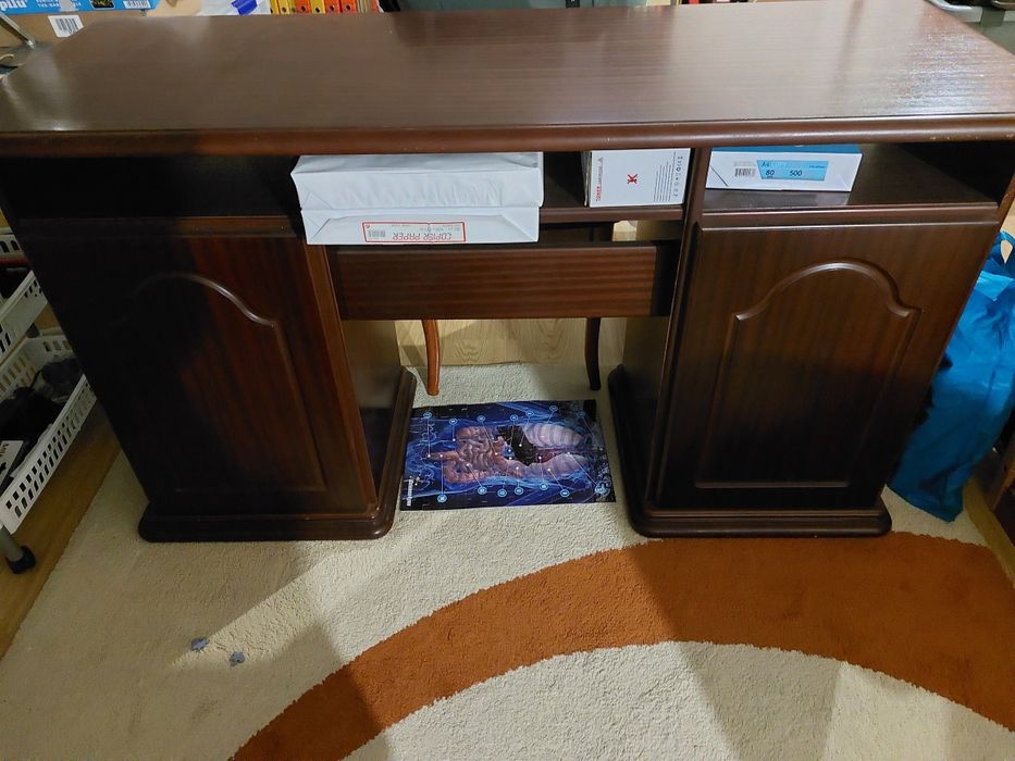 Secretaria 130x50 mogno