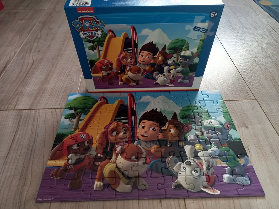 Puzzle Psi Patrol 63 elementy 5+