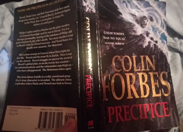 на английском книга The Precipice colin forbes Триллер Колин Форбс