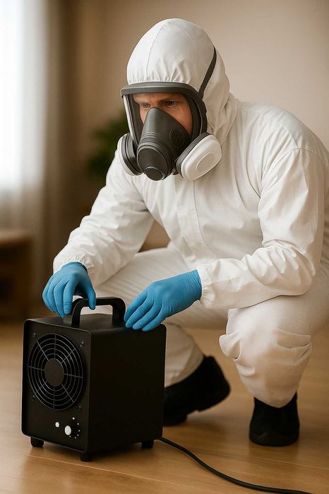 Dezynfekcja, osuszanie i usuwanie zapachów po zalaniu i po pożarze