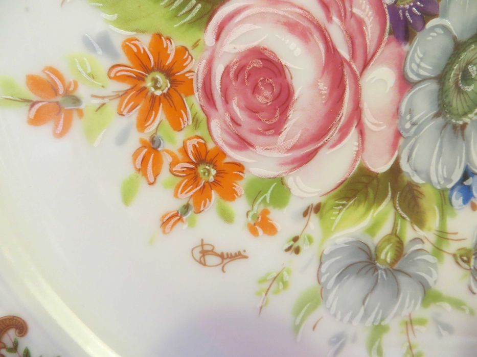 Prato em porcelana de Limoges