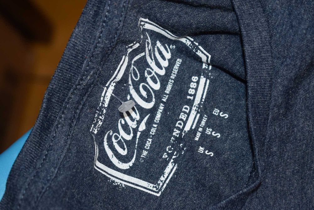 T-shirt świąteczny święta S koszuilka mikołajki xmas Coca-Cola