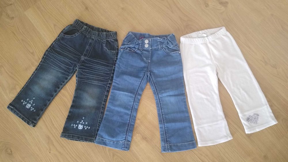 Spodnie getry dziewczęce 104