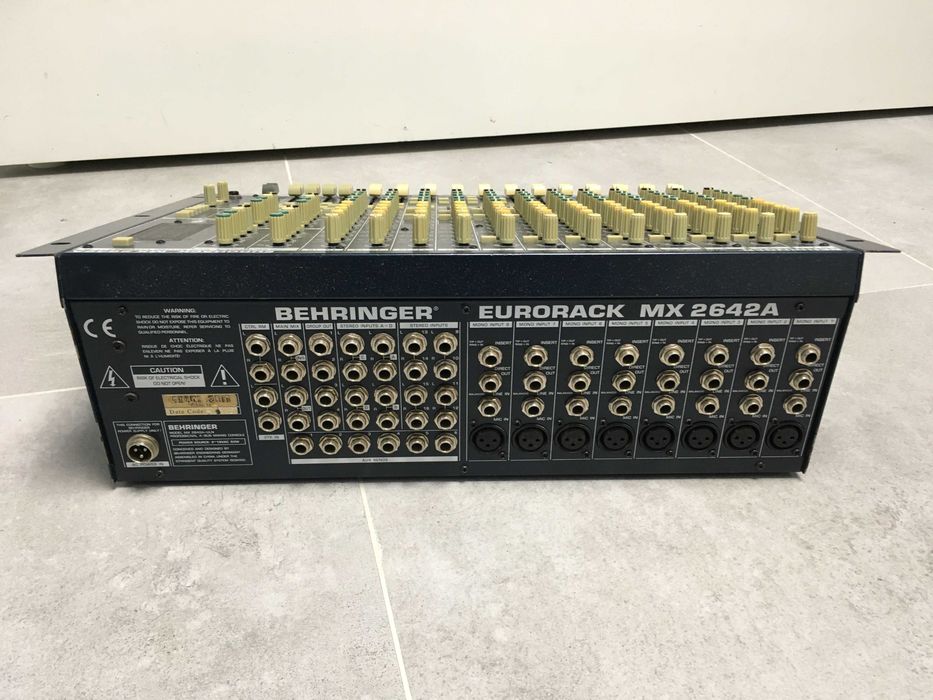 Zestaw DJ BEHRINGER MX2642 Reloop DOMINANCE 2x 360W kolumny VOICE KRAF