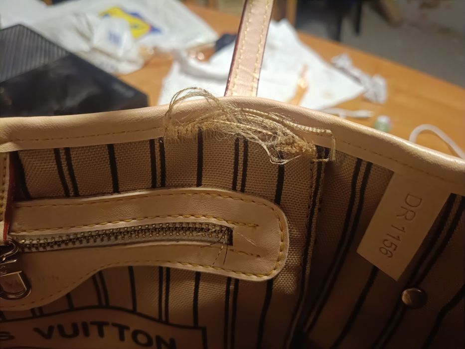 Louis Vuitton Neverfull MM Damier Azur – ORYGINAŁ