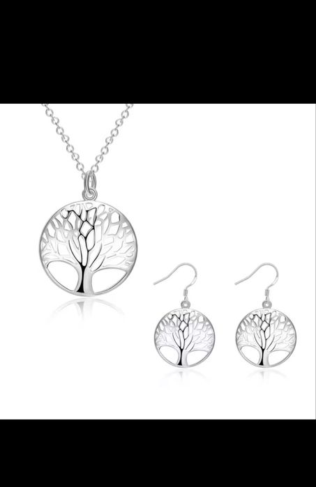 Набір сережки і підвіска