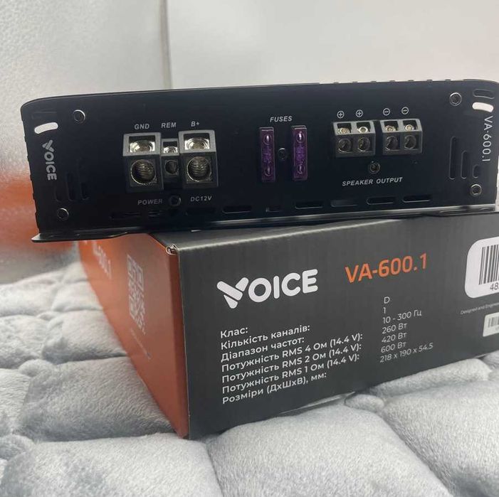 Усілітель звуку моноблок 1 канал на саб 600ват усілок для сабвуфера