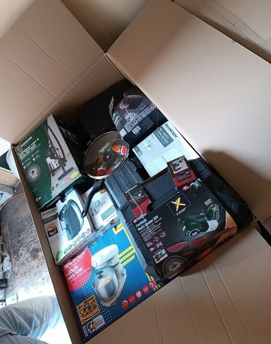 Palety Boxy Amazon/ Philips/ Einhell