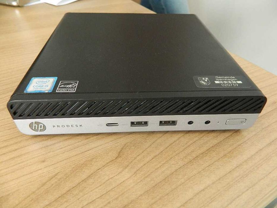 HP ProDesk 600 G3 mini Core i5-7500T 8GB DDR4