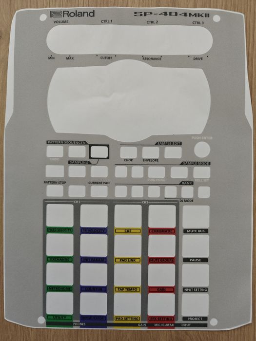 SKIN do Roland SP-404 mk2