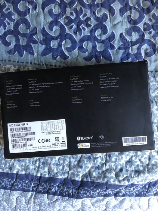 Telefone raro com Windows mobile