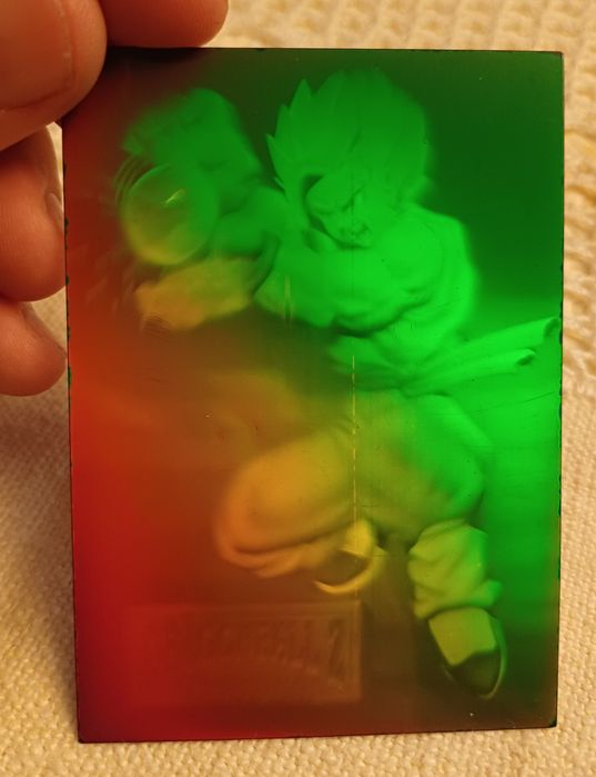 Carta Dragon Ball 3D/Holograma Vintage (Amada)