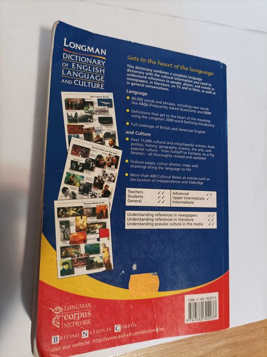 LONGMAN dictionary of english language and culture