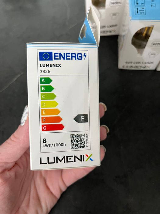 Nowe Żarówki e27 neutralne G45 małe kulki ozdobne filament 10 sztuk