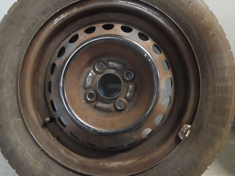 Koła stalowe 14 Toyota Yaris 4x100, Continental 175/65R14, 2019 rok