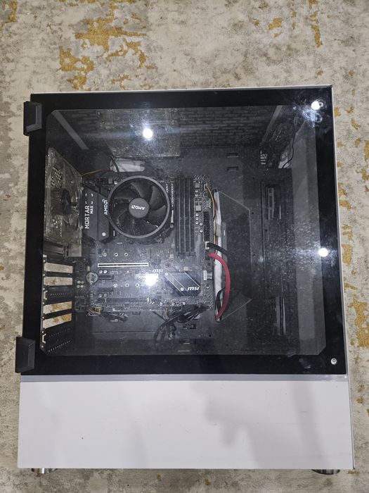 Ryzen 5 3600x + motherboard MSI B450M Mortar Max e caixa atx