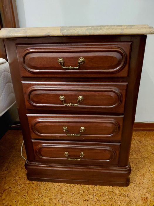 Mobília quarto casal madeira maciça