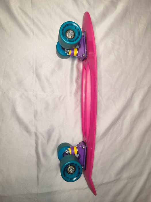 Różowa fishka/deskorolka