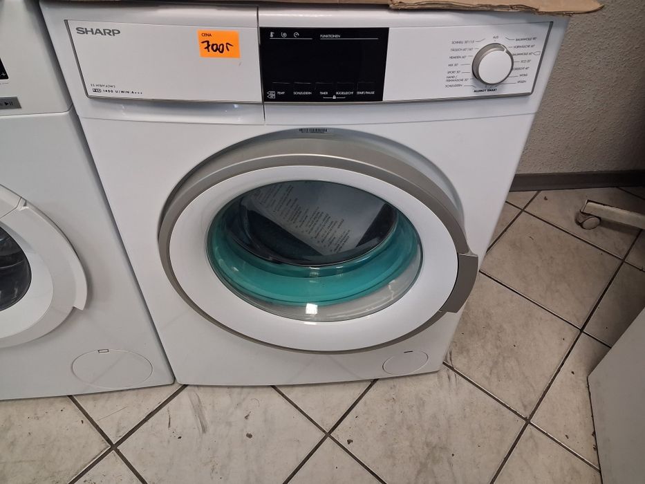 Pralka Sharp 9kg! Gwarancja i transport Gratis ‼️
